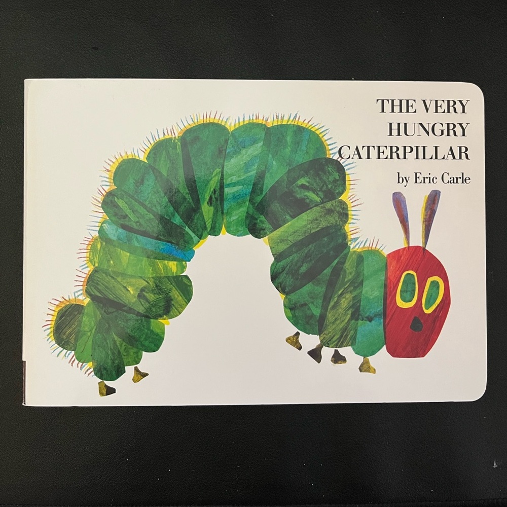 NEW Board Book - The Very Hungry Caterpillar by Eric Carle, baby book unused